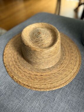 Lack Of Color Natural Tan Straw Sun Hat